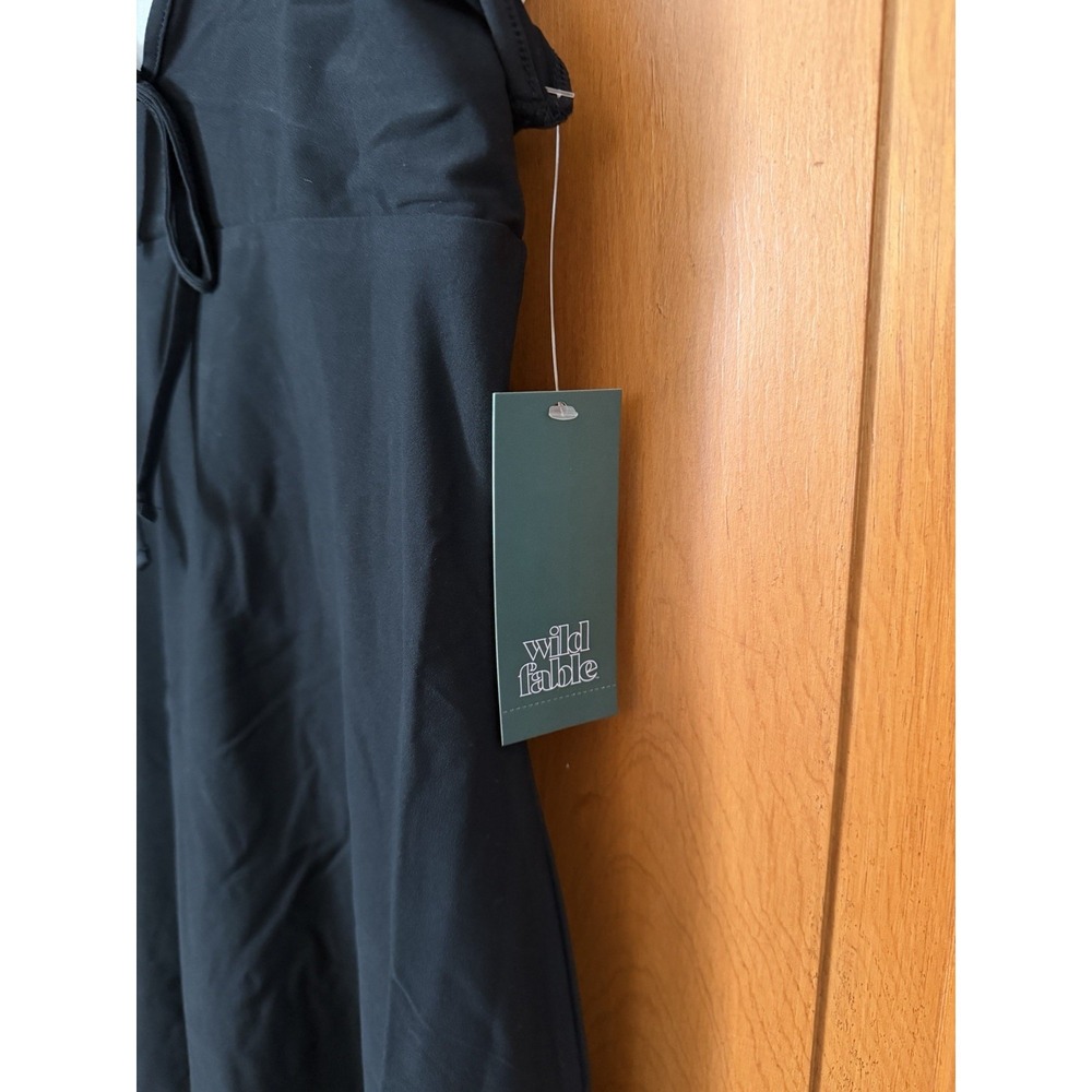 Women's Wild Fable Black & White Slip Dress Size Small NWT - Picture 2 of 4